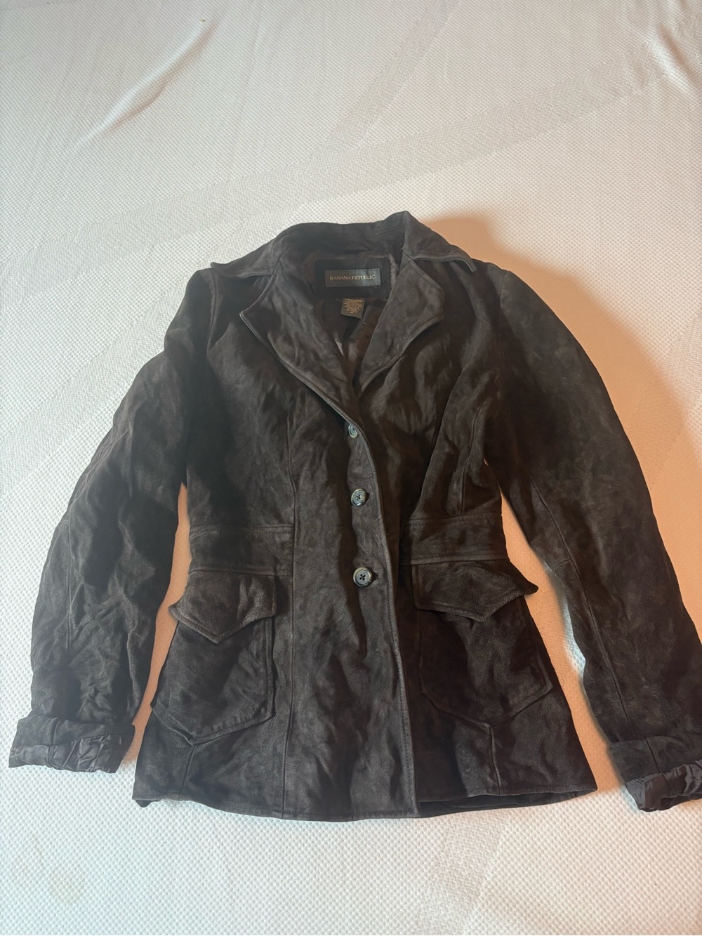 Vintage Y2K 2001 Banana Republic Genuine Leather Jacket